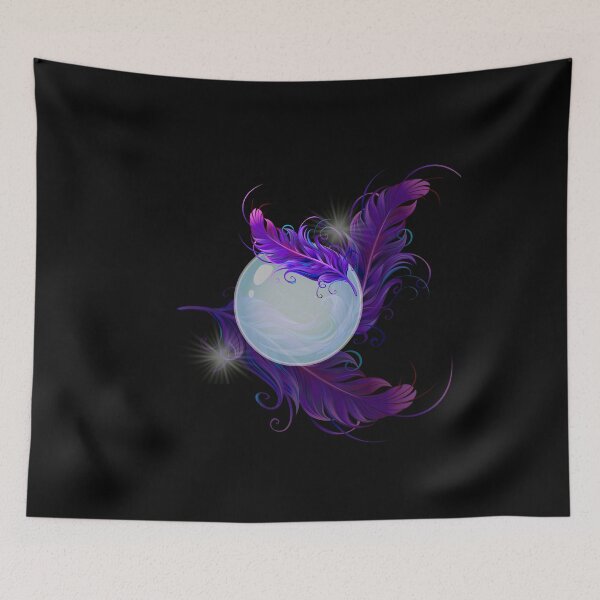Item preview, Magic Crystal Ball and Feathers designed and sold by KriszDesign.