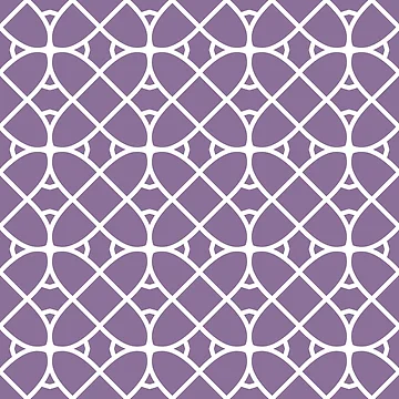 Aperçu de l'œuvre Purple and White Minimal Geometric Shape Pattern - Coloro 2022 Popular Color Lavender Silk 138-48-19 de ColorOfTheYears