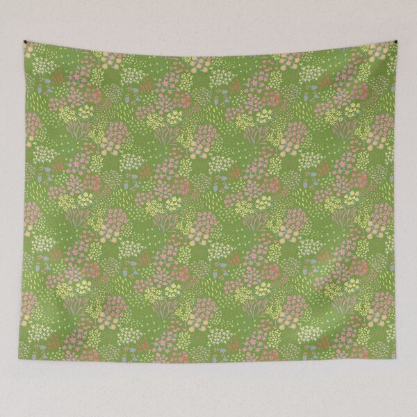Item preview, Spring Millefleur designed and sold by LochNestFarm.