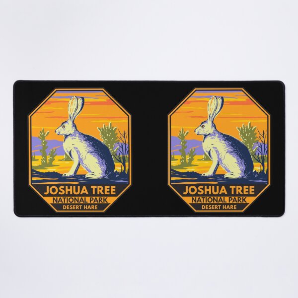 Item preview, Joshua Tree National Park Desert Hare designed and sold by KrisSidDesigns.