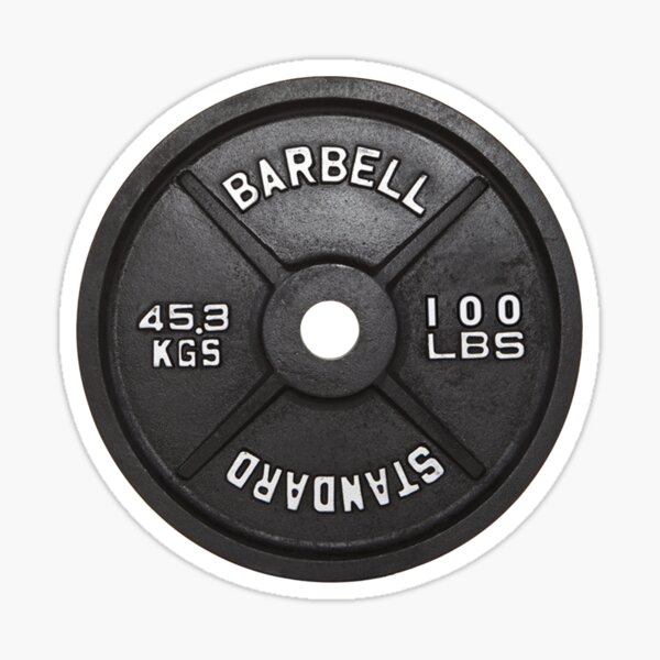 Bumper Plate Sticker