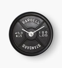 Bumper Plate Clock