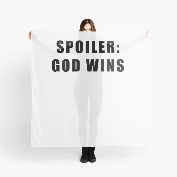 Item preview, SPOILER: GOD WINS designed and sold by Hiross.