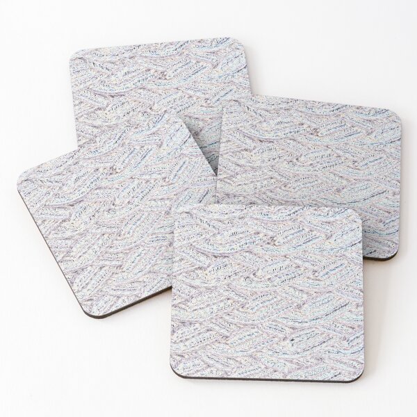 Item preview, Weaved fabric or pattern in colors of pink, purple undertone designed and sold by ReachForArt.