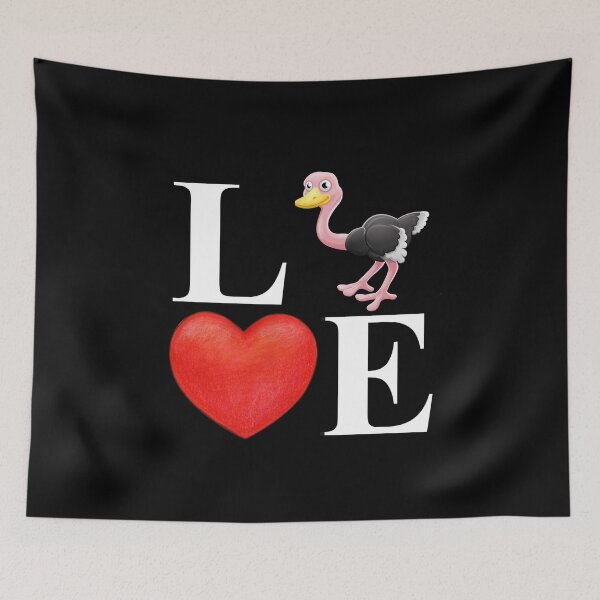 Item preview, Emu Bird Love - I Love Emu | Emu Lovers designed and sold by Delandor.