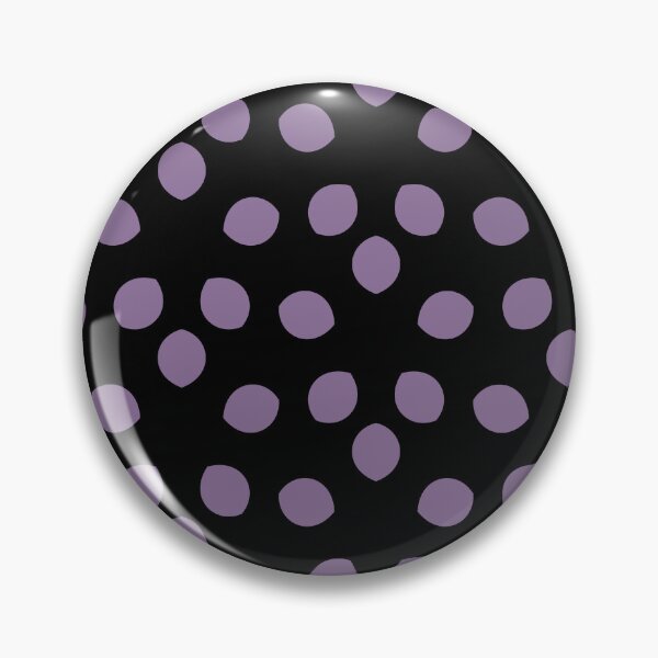 Item preview, Black and Purple Shape Ornamental Pattern Pairs Coloro 2022 Popular Color Lavender Silk 138-48-19 designed and sold by ColorOfTheYears.