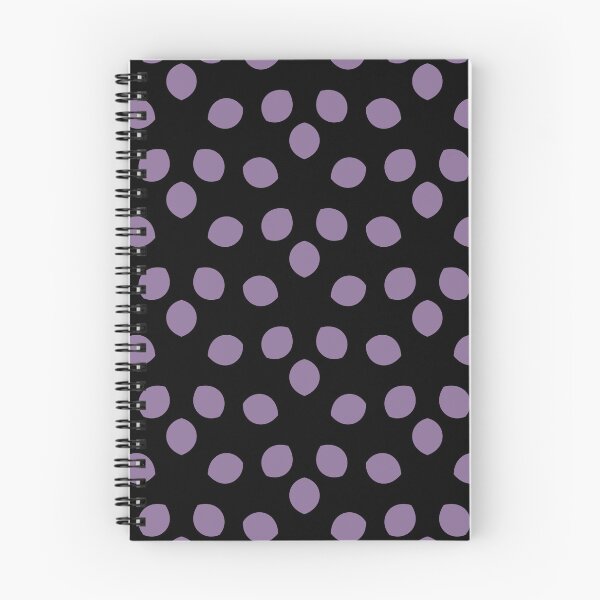 Item preview, Black and Purple Shape Ornamental Pattern Pairs Coloro 2022 Popular Color Lavender Silk 138-48-19 designed and sold by ColorOfTheYears.