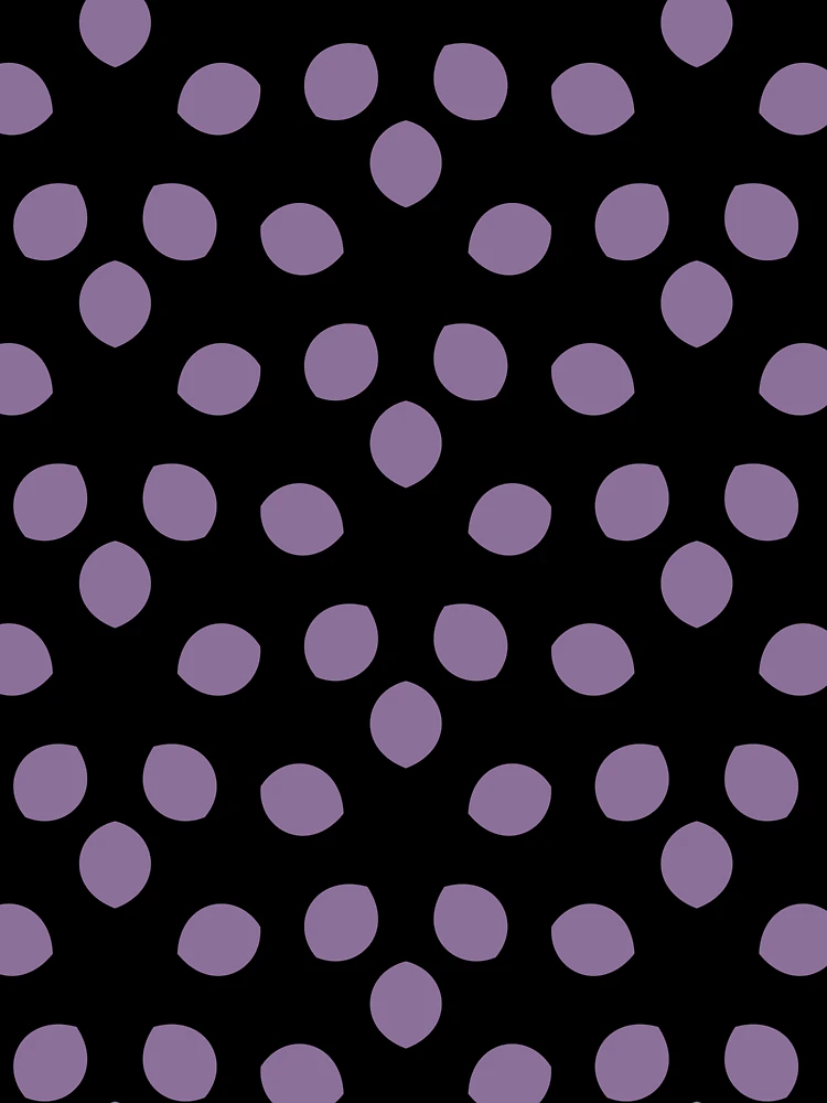 Thumbnail 6 von 6, Premium Oversized Pullover, Black and Purple Shape Ornamental Pattern Pairs Coloro 2022 Popular Color Lavender Silk 138-48-19 designt und verkauft von ColorOfTheYears.