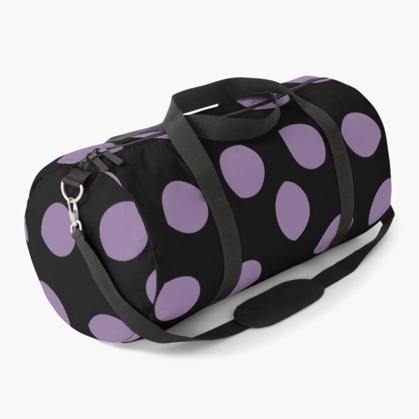 Item preview, Black and Purple Shape Ornamental Pattern Pairs Coloro 2022 Popular Color Lavender Silk 138-48-19 designed and sold by ColorOfTheYears.