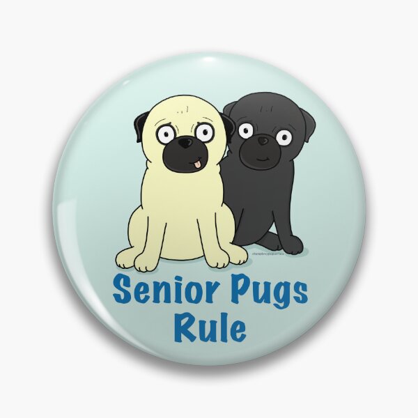 Item preview, Senior Pugs Rule designed and sold by HumphreythePug.