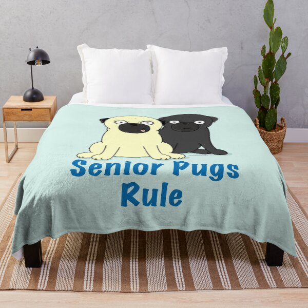 Item preview, Senior Pugs Rule designed and sold by HumphreythePug.
