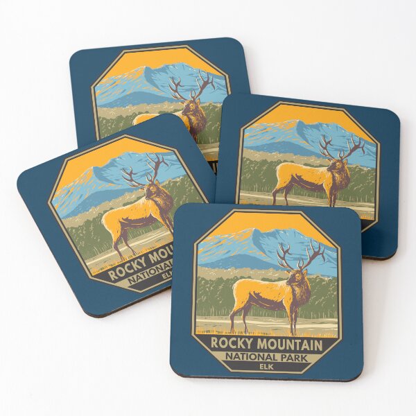Item preview, Rocky Mountain National Park Colorado Elk designed and sold by KrisSidDesigns.