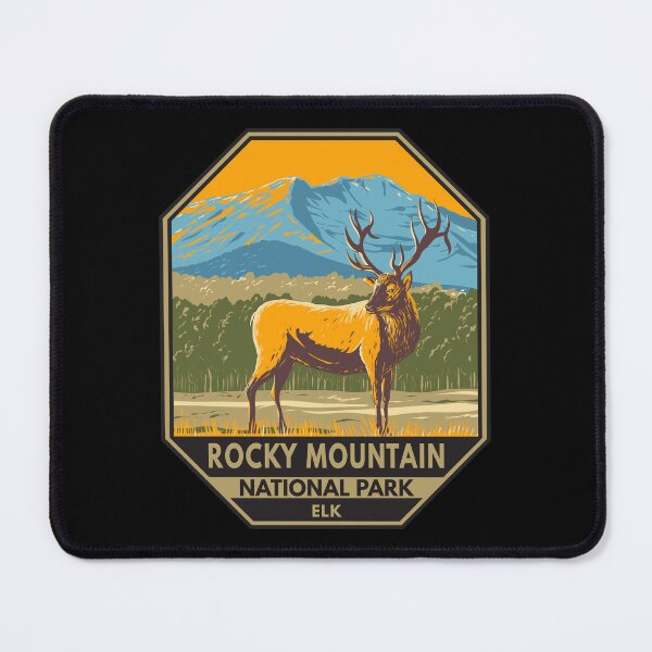 Item preview, Rocky Mountain National Park Colorado Elk designed and sold by KrisSidDesigns.