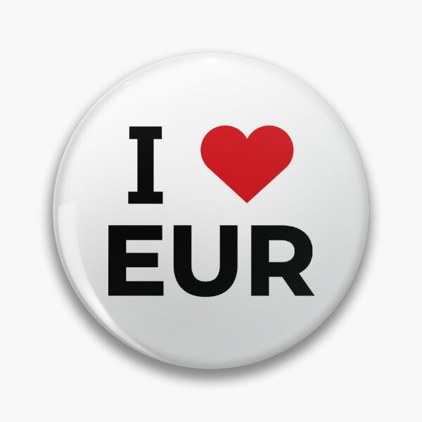 Item preview, I love EUR designed and sold by Moyanana.