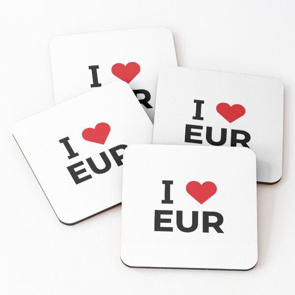 Item preview, I love EUR designed and sold by Moyanana.