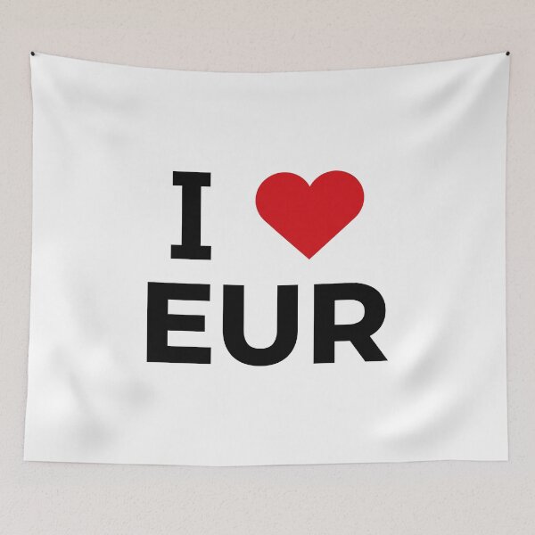 Item preview, I love EUR designed and sold by Moyanana.