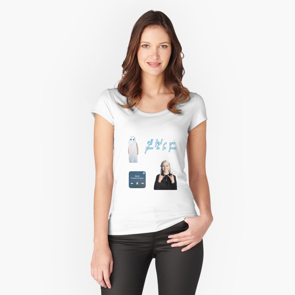 Item preview, Fitted Scoop T-Shirt designed and sold by celestivl.