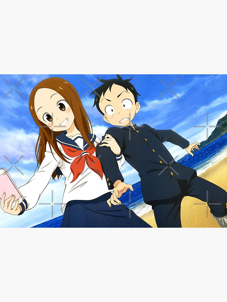 Karakai Jouzu no Takagi-san - Nishikata and Takagi Art Board