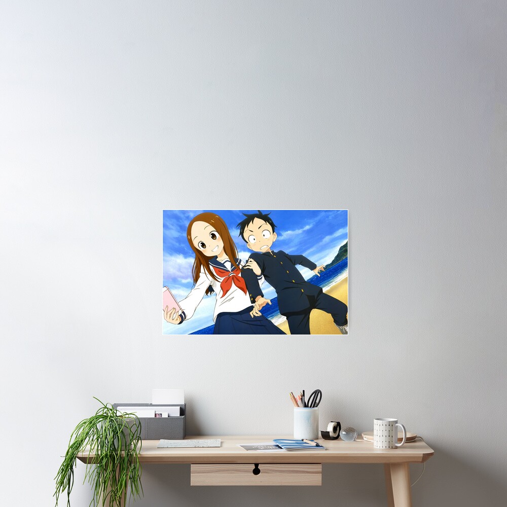 Karakai Jouzu no Takagi-san Poster for Sale by Bothaina