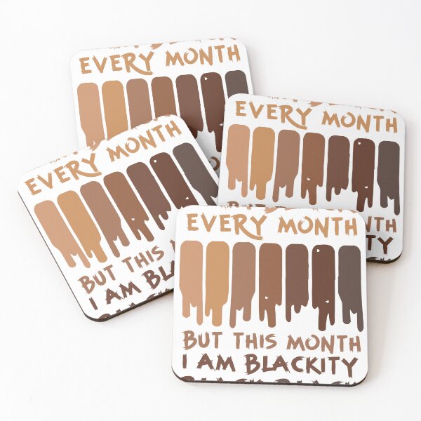 Item preview, I Am Blackity Black Every Month Black History Melanin designed and sold by Shadowork.