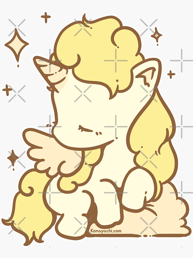 Soft Unicorn (Lemon Yellow) by Konayachi