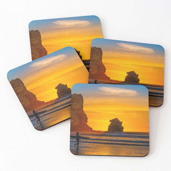 Item preview, Sunset at Morro Rock Beach designed and sold by Fernando Margolles.