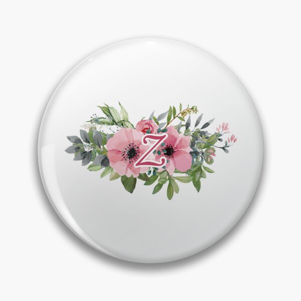 Item preview, Z : Floral Initial Wreath Monogram Z designed and sold by EasilyShop.