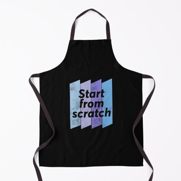 Item preview, Letters in cold colors "Start from scratch" designed and sold by magenta-dream.