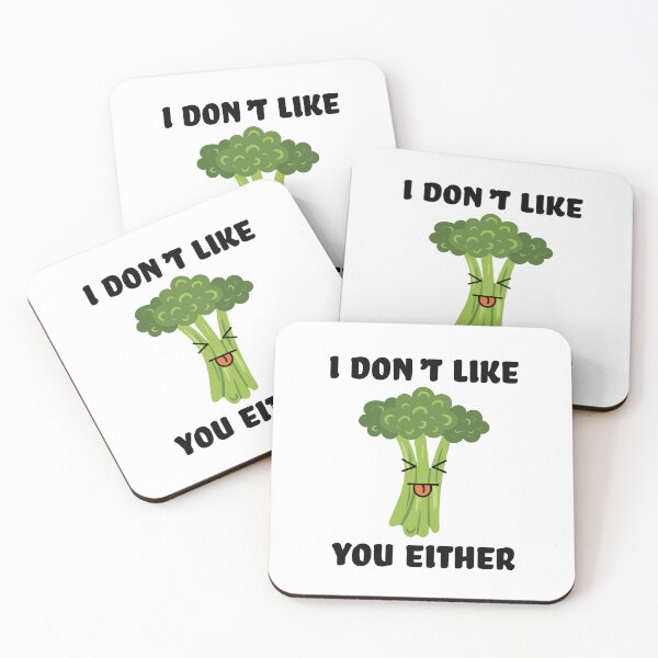 Item preview, I don't like you either broccoli designed and sold by NeoLab Society.