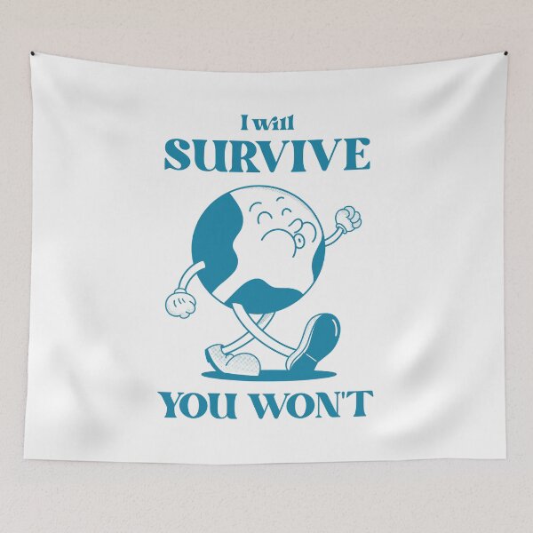 Item preview, I will survive designed and sold by Tinteria.