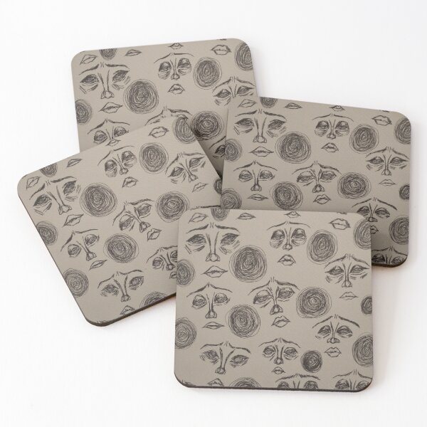 Item preview, 'sad eyes'by sed h hand drawn alternative art designed and sold by artbySESH.