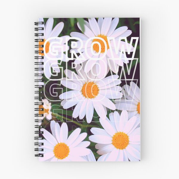 Item preview, GROW (above) - White Flowers - Daisies designed and sold by AliceSLee.