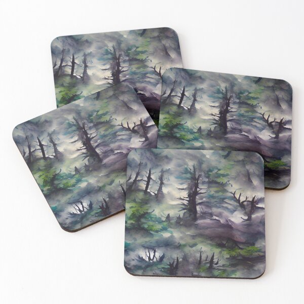 Item preview, Dark misty forest designed and sold by FlyingSprinkles.