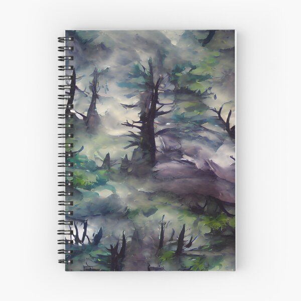 Item preview, Dark misty forest designed and sold by FlyingSprinkles.