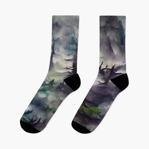 Item preview, Dark misty forest designed and sold by FlyingSprinkles.