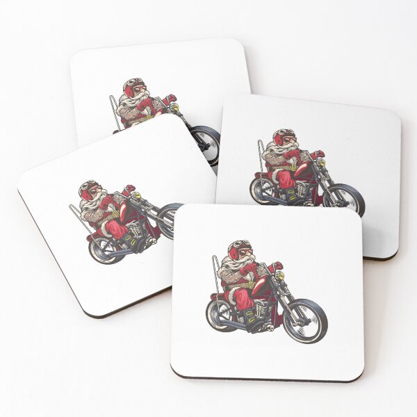Artikelvorschau, Santa Claus on a motorcycle  entworfen und verkauft von NoelNimmad.
