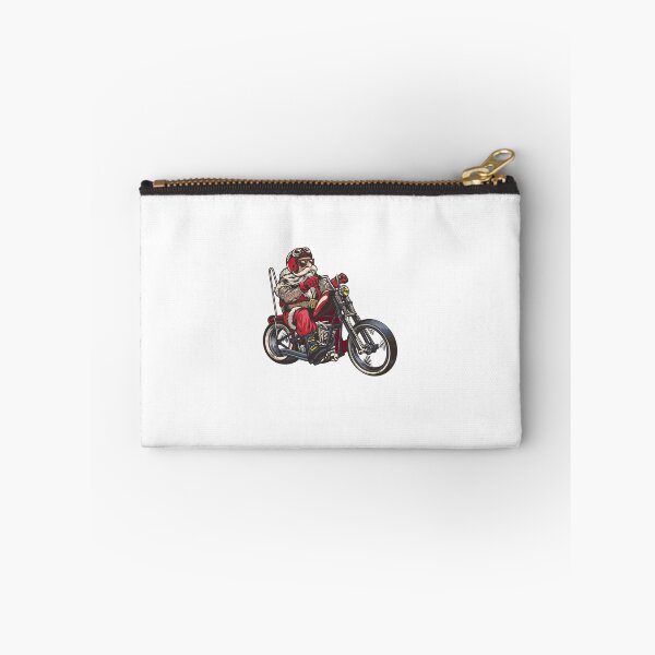 Item preview, Santa Claus on a motorcycle designed and sold by NoelNimmad.