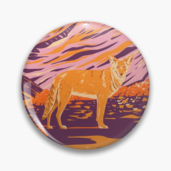 Item preview, Death Valley National Park Coyote Vintage designed and sold by KrisSidDesigns.