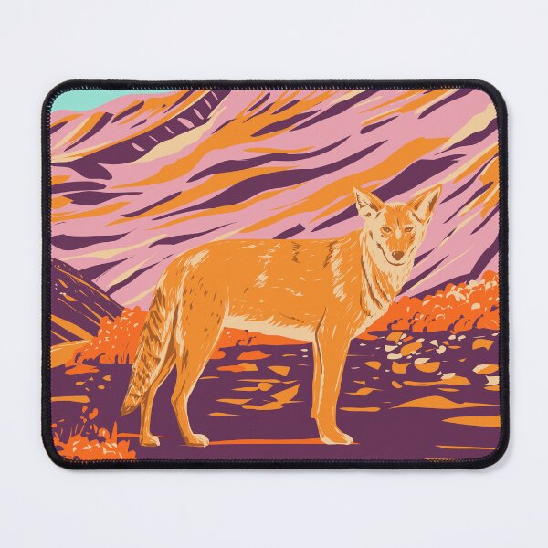 Item preview, Death Valley National Park Coyote Vintage designed and sold by KrisSidDesigns.