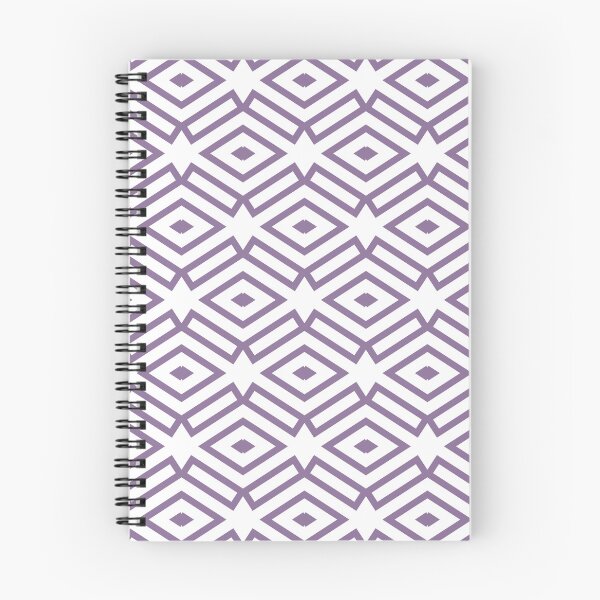 Item preview, Purple and White Ornamental Shape Pattern 7 Pairs Coloro 2022 Popular Color Lavender Silk 138-48-19 designed and sold by ColorOfTheYears.