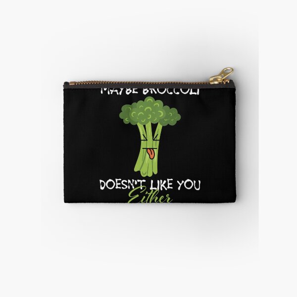 Item preview, maybe broccoli doesnt like you either on black designed and sold by NeoLab Society.