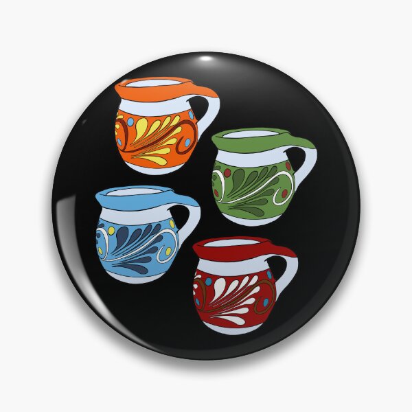Item preview, Cafecito Mexican Jarritos Sticker Pack Mixed Pattern designed and sold by that5280lady.