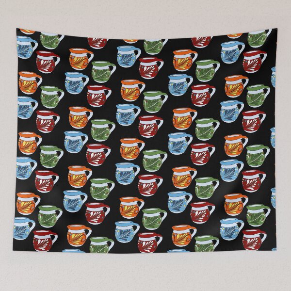 Item preview, Cafecito Mexican Jarritos Sticker Pack Mixed Pattern designed and sold by that5280lady.