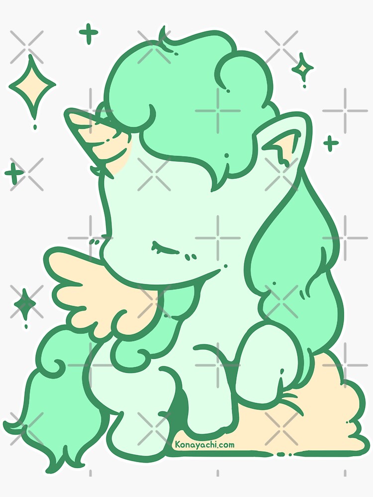 Soft Unicorn (Mint Turquoise) by Konayachi