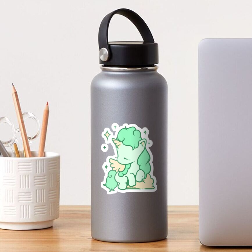 Soft Unicorn (Mint Turquoise) Sticker