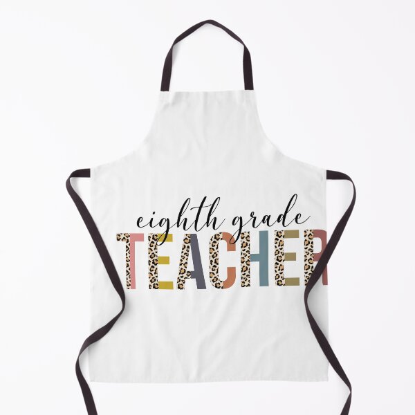 Item preview, Eighth Grade Teacher Leopard Print Design designed and sold by andieartco.