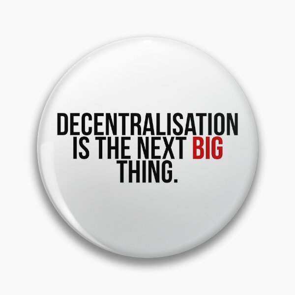 Item preview, Decentralisation is the next Big thing. Cryptocurrency | Web 3.0 | NFT designed and sold by H3arthack3r.