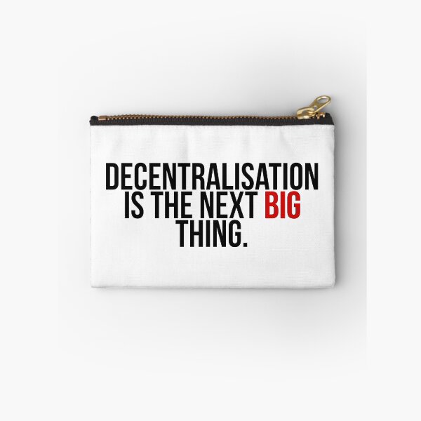 Item preview, Decentralisation is the next Big thing. Cryptocurrency | Web 3.0 | NFT designed and sold by H3arthack3r.
