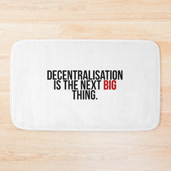 Item preview, Decentralisation is the next Big thing. Cryptocurrency | Web 3.0 | NFT designed and sold by H3arthack3r.