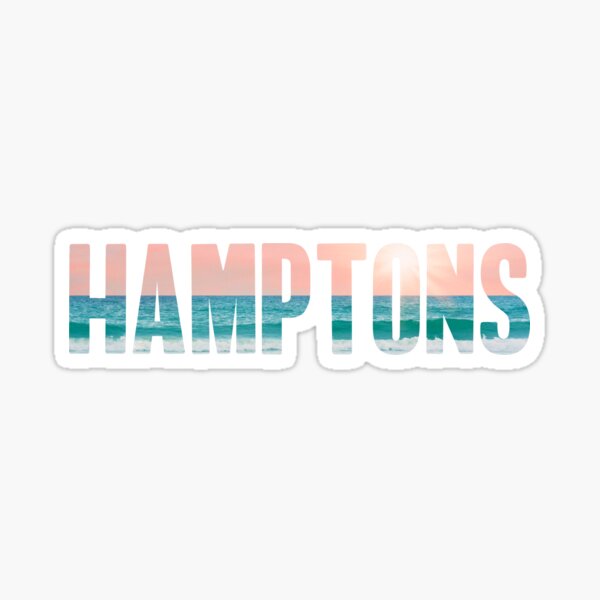 Los Hamptons Pegatina